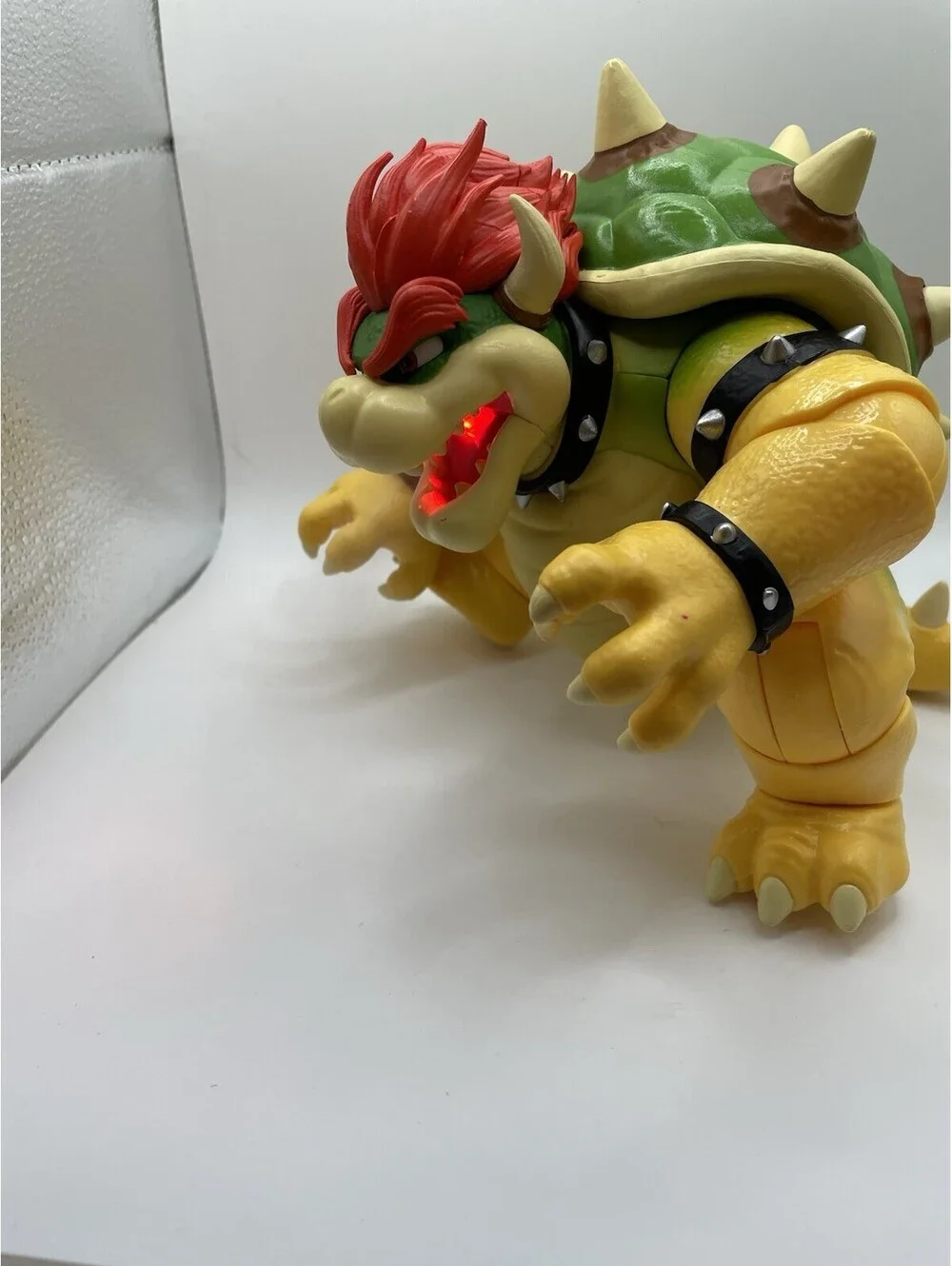 JAKKS Pacific Nintendo Super Mario BOWSER w/ Fire Breathing Feature Tested